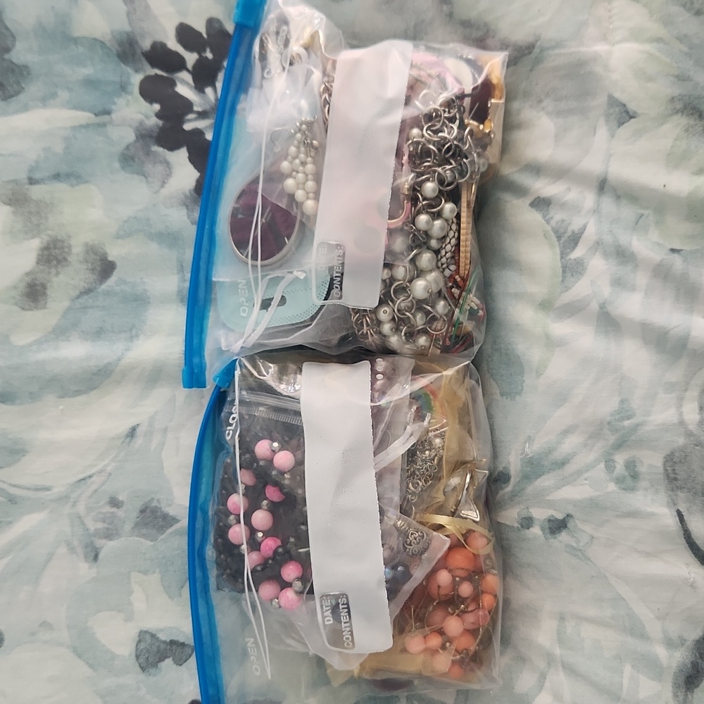 Assorted Jewelry Bags